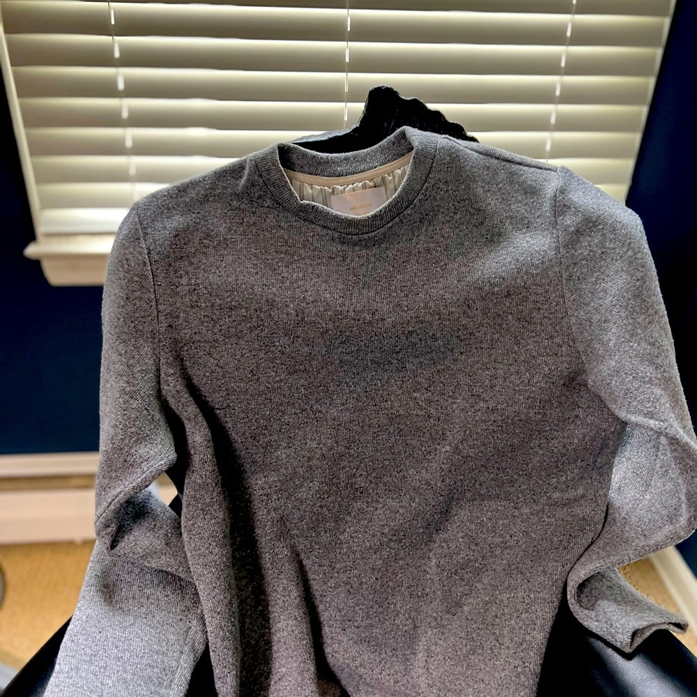 Aime Leon Dore Grey Wool Crew Neck